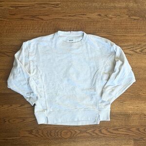 Aerie Oatmeal Heather Crewneck Sweatshirt Small